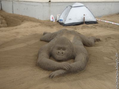les sculptures de sable